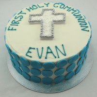 First Holy Comunion Cake Buttercream